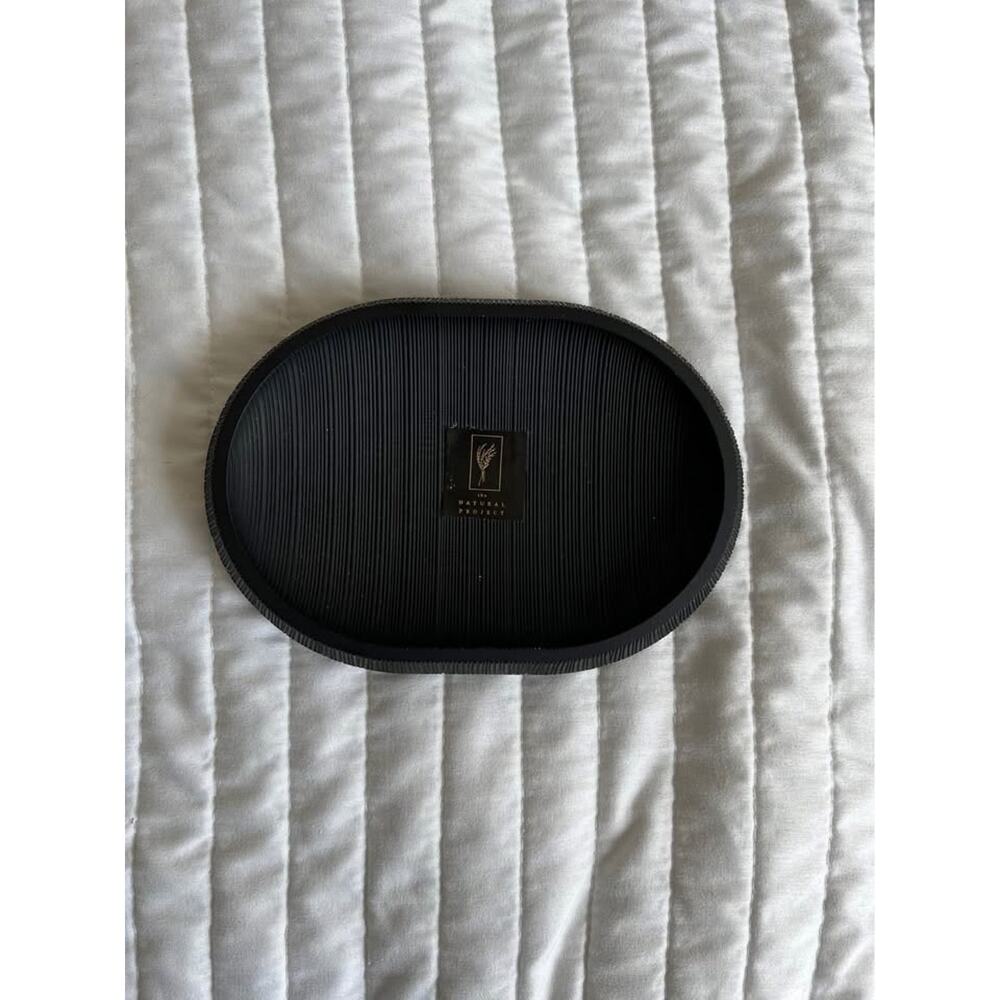 The Natural Project Black Soap Tray Dish – New With Tags Bathroom Decor
